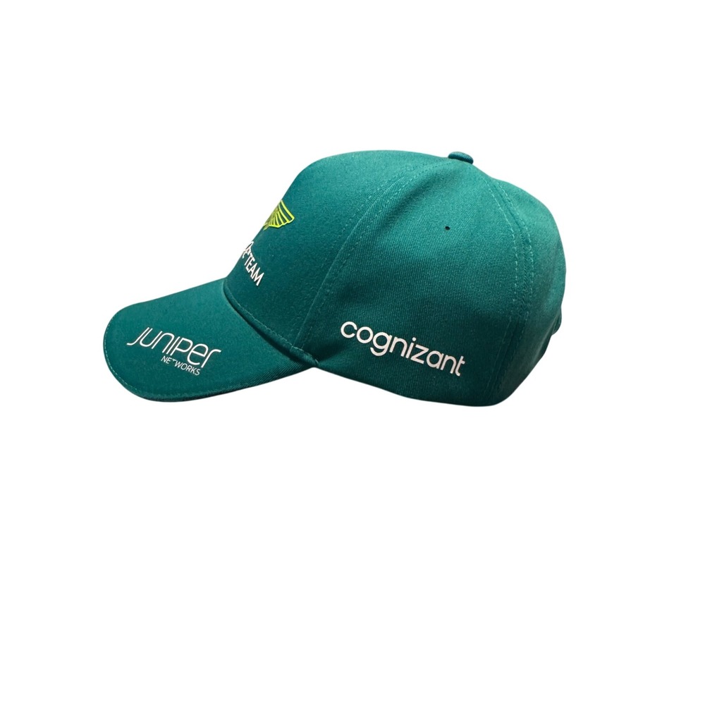 Aston Martin Formula 1 Team Cap Green Adjustable Snapback Juniper Cognizant BOSS - Picture 3 of 12